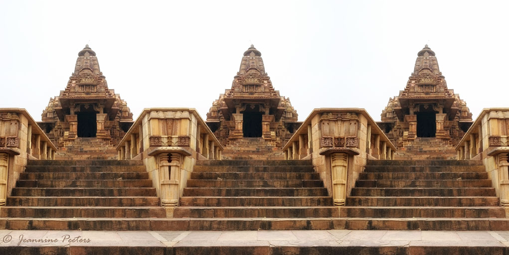 "Lakshmana temple - Fantasy"  Khajuraho, Mhadya Pradesh.  [ ©  Jeannine Peeters]